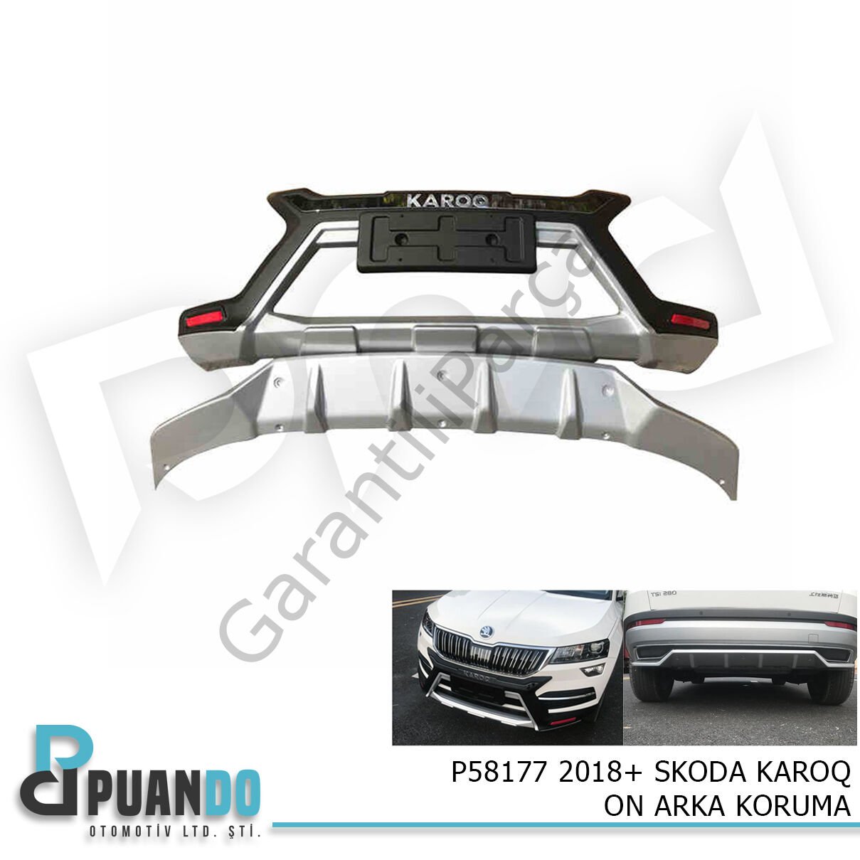 2018+ SKODA KAROQ ON ARKA KORUMA