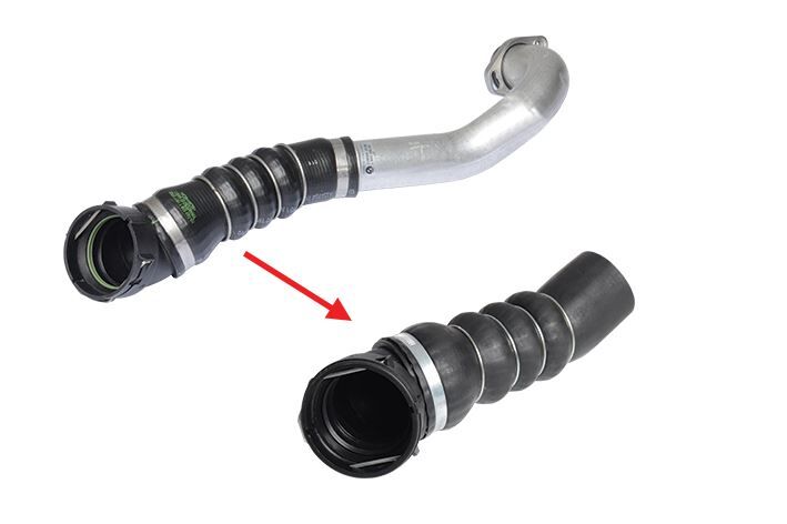 BMW E60 03- TURBO HORTUMU 11617802597 IBRAS