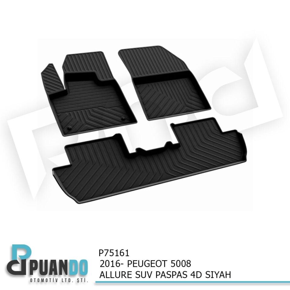 2016- PEUGEOT 5008 ALLURE SUV PASPAS 4D SIYAH