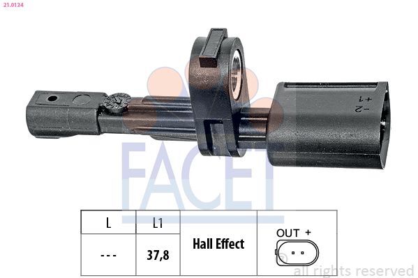 FORD CONNECT 22- ABS SENSÖRÜ ARKA VWN3CA 2C190 AA FEBI