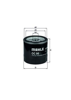 OPEL ASTRA F ASTRA G CORSA B CORSA C VECTRA B VECTRA C 96-04 YAG FILTRESI 650104 MAHLE