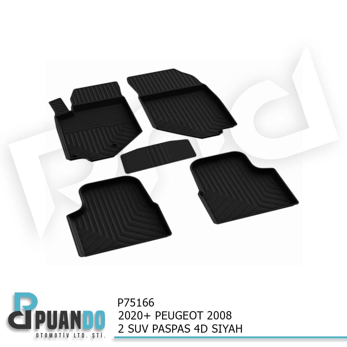 2020+ PEUGEOT 2008 2 SUV PASPAS 4D SIYAH