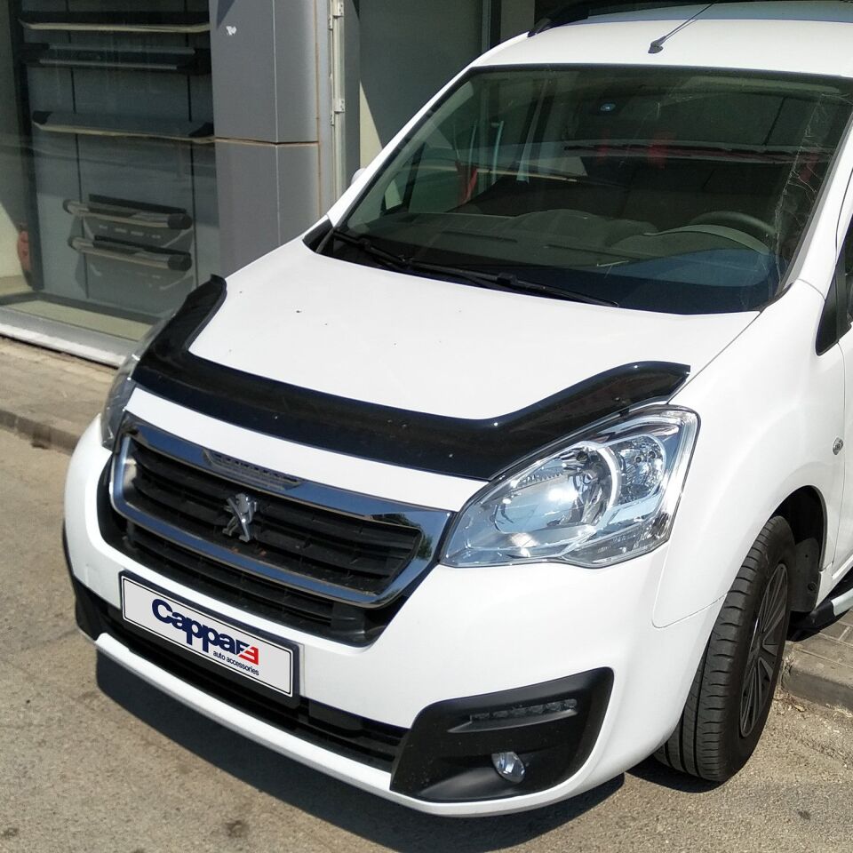 Peugeot Partner Tepee 2015-2018 Yıl Aralığı Uyumlu Ön Kaput Rüzgarlığı 3mm