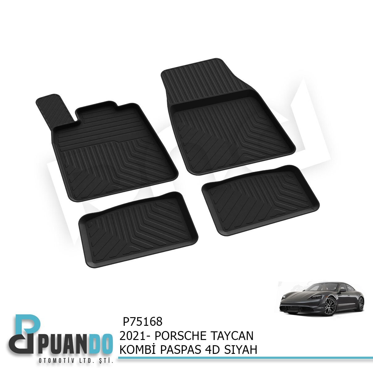 2021- PORSCHE TAYCAN Kombi PASPAS 4D SIYAH