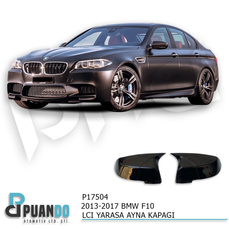 2013-2017 BMW F10 BATMAN YARASA AYNA KAPAGI P.BLAC