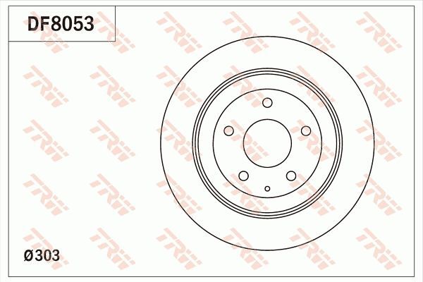 CX5 (KE, KF) 12- FREN DISKI ARKA K011-26-251C TRW 2'li Paket