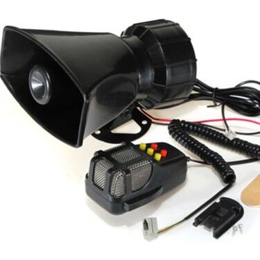 5 SESLİ SİREN MEGAFONLU