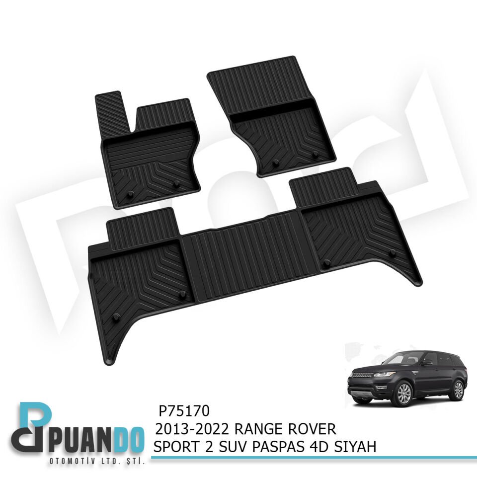 2013-2022 RANGE ROVER SPORT 2 SUV PASPAS 4D SIYAH