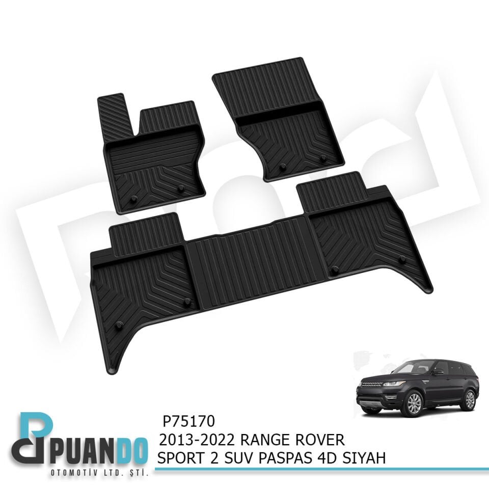 2013-2022 RANGE ROVER SPORT 2 SUV PASPAS 4D SIYAH