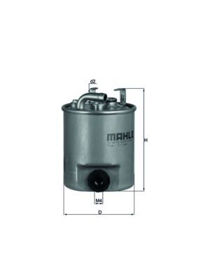 MERCEDES-BENZ SPRT 316.416CDI 00-06 YAKIT FILTRESI A6120920001 MAHLE