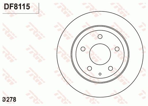 MAZDA 6 (GJ, GL) 13- FREN DISKI ARKA GHT2-26-251 TRW 2'li Paket