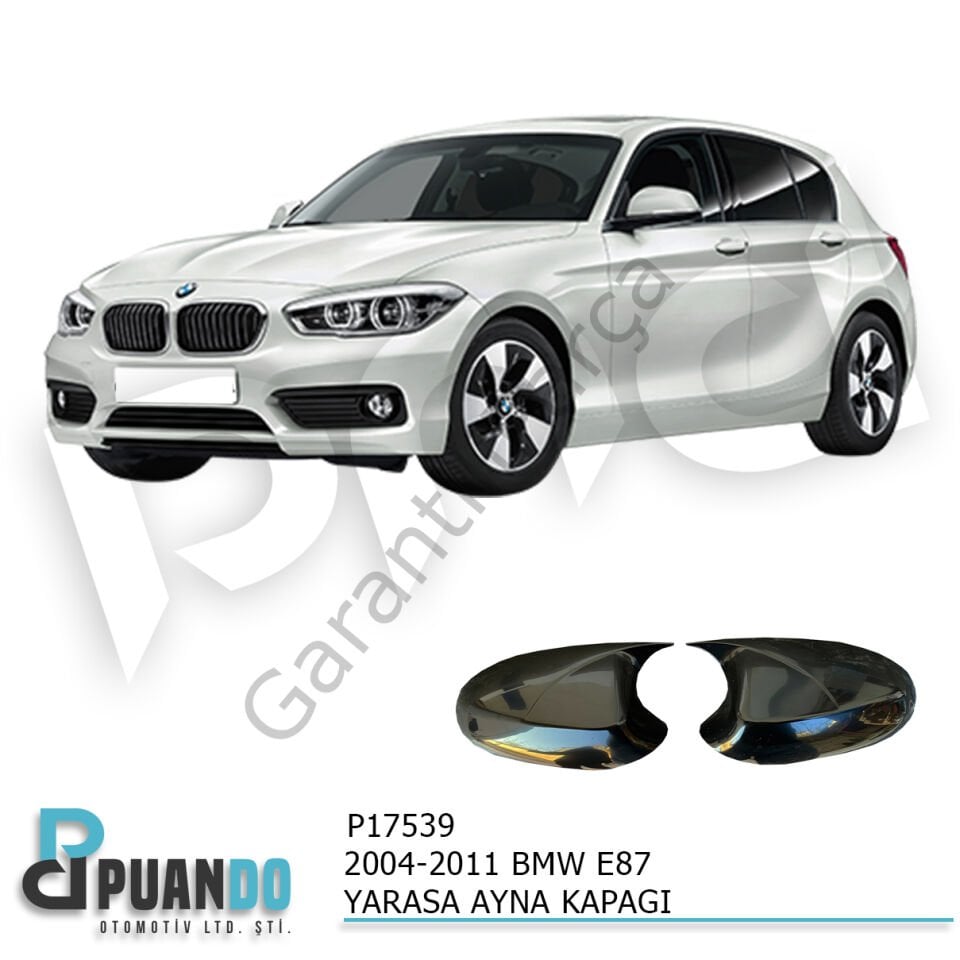 2004-2011 BMW E87 BATMAN YARASA AYNA KAPAGI P.BLAC