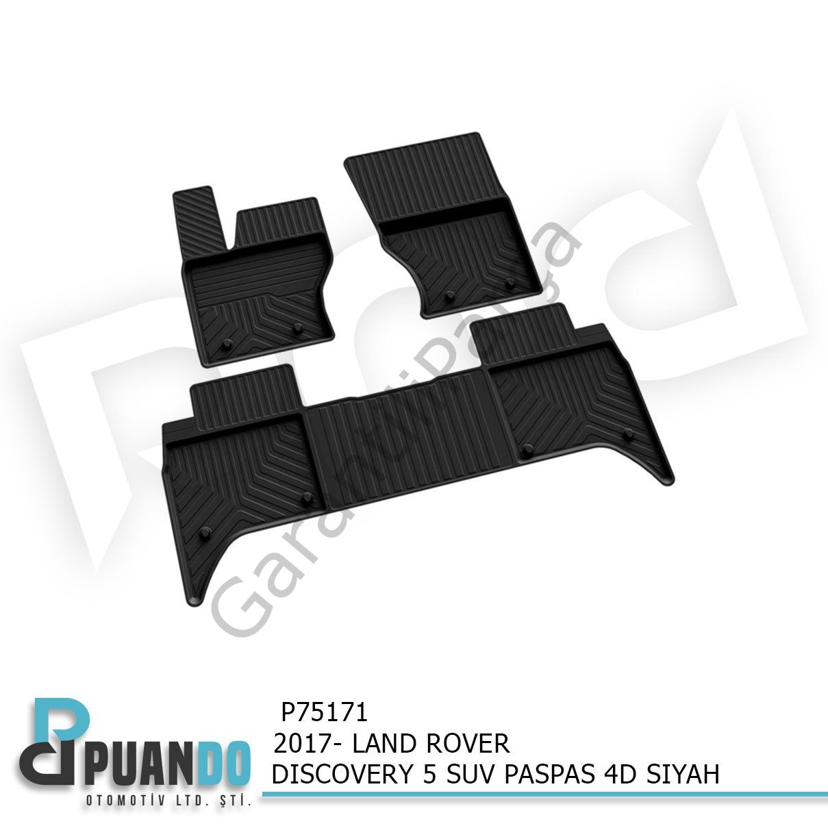 2017- LAND ROVER DISCOVERY 5 SUV PASPAS 4D SIYAH