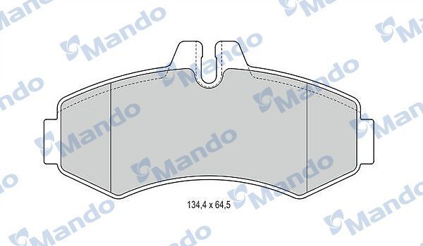 MERCEDES-BENZ W638 96-03 FREN BALATASI ÖN A0004214110 MANDO