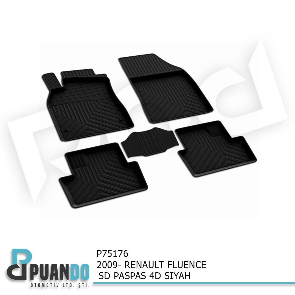 2009- RENAULT FLUENCE SD PASPAS 4D SIYAH