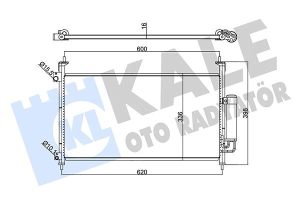 HONDA CIVIC (FK, FN) HB 06-11 KLIMA RADYATÖRÜ 80110-SMG-E01 KALE
