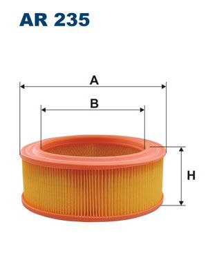 RENAULT RENULT 4-8 69- HAVA FILTRESI 7701021327 FILTRON