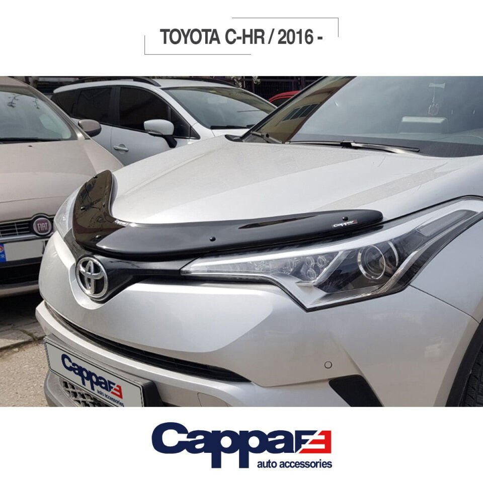 Toyota C-HR 2016- Yılı ve Sonrası Uyumlu Kaput Rüzgarlığı 3mm