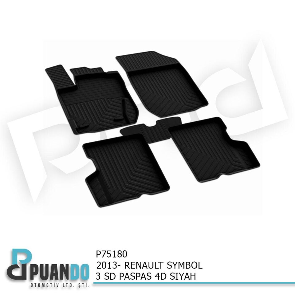 2013- RENAULT SYMBOL 3 SD PASPAS 4D SIYAH