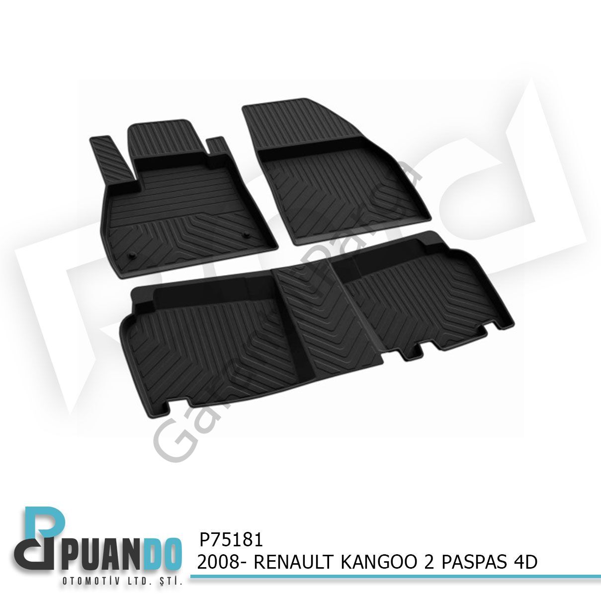 2008- RENAULT KANGOO 2 PASPAS 4D SIYA