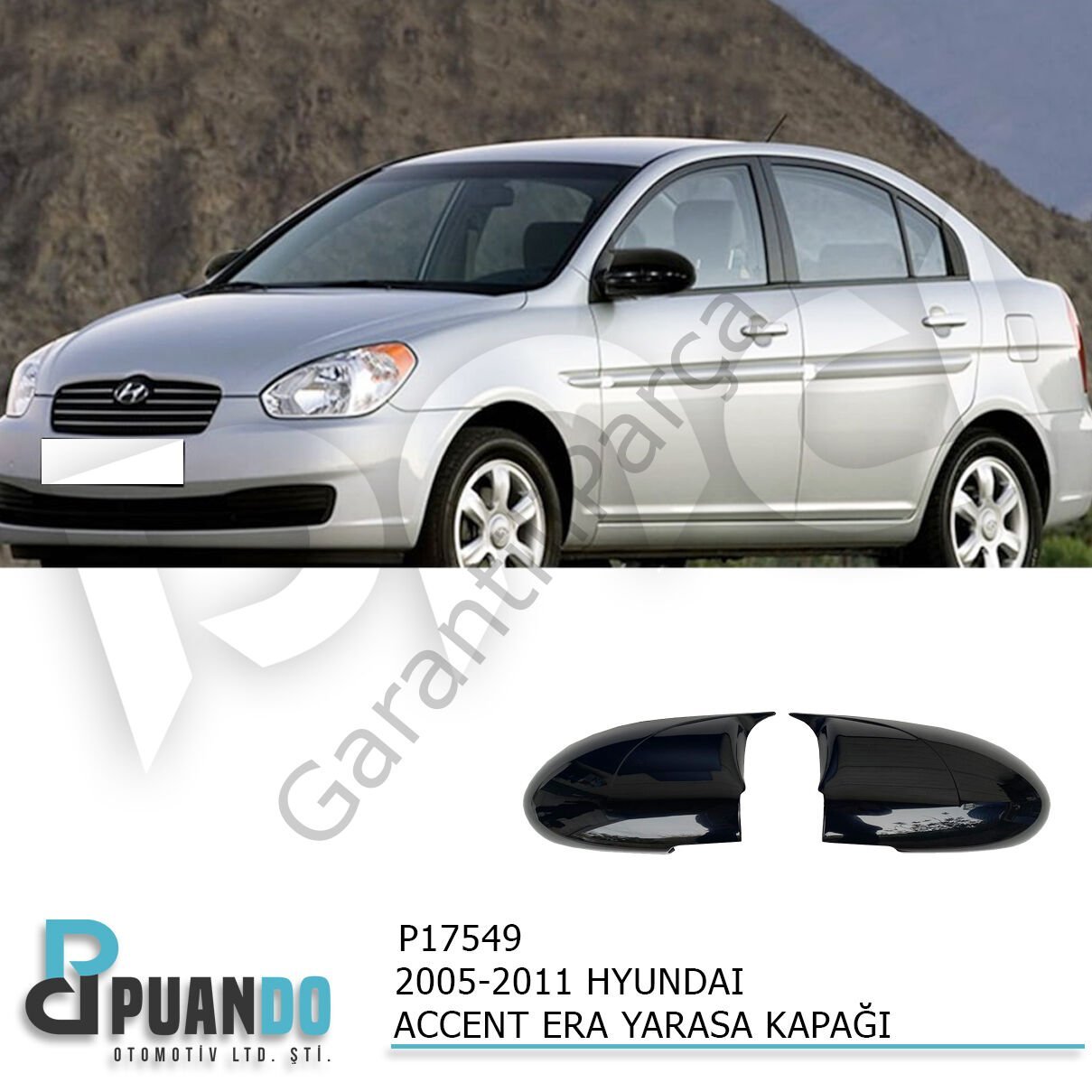 2005-2011 HYUNDAI ACCENT ERA BATMAN YARASA AYNA KA