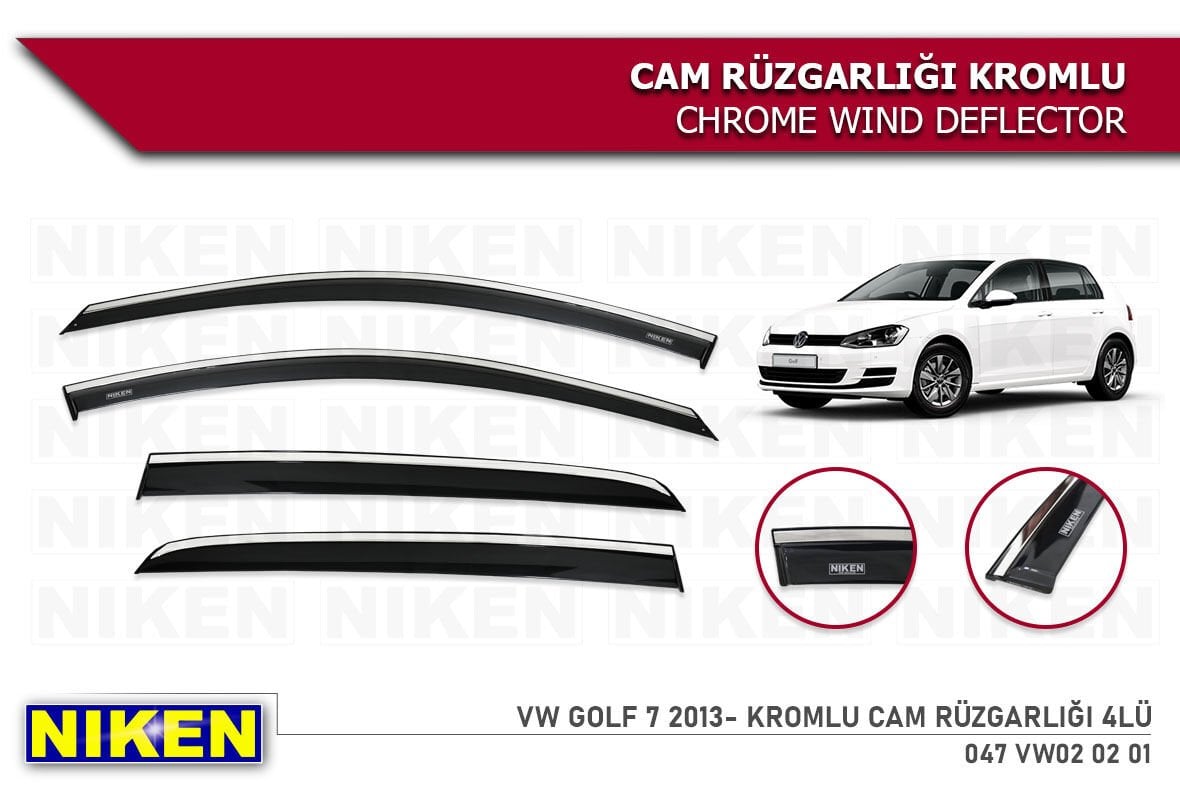 VW JETTA 2011- KROMLU CAM RÜZGARLIĞI 4LÜ
