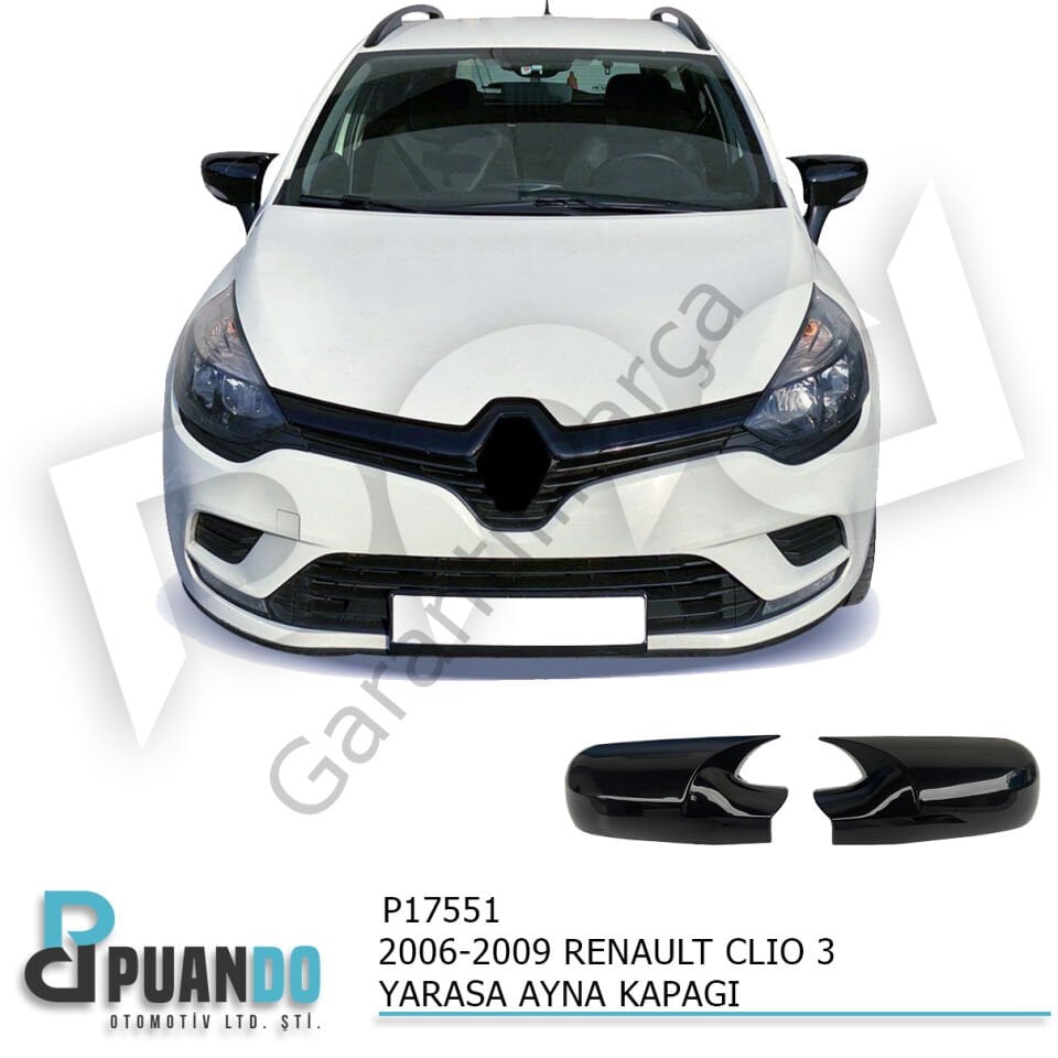 2006-2009 RENAULT CLIO MK3 BATMAN YARASA AYNA KAPA