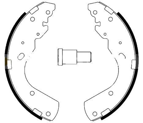 FORD RANGER/MAZDA B2500/BT50 98-06 FREN BALATASI ARKA 2M34 2200 AA BSG