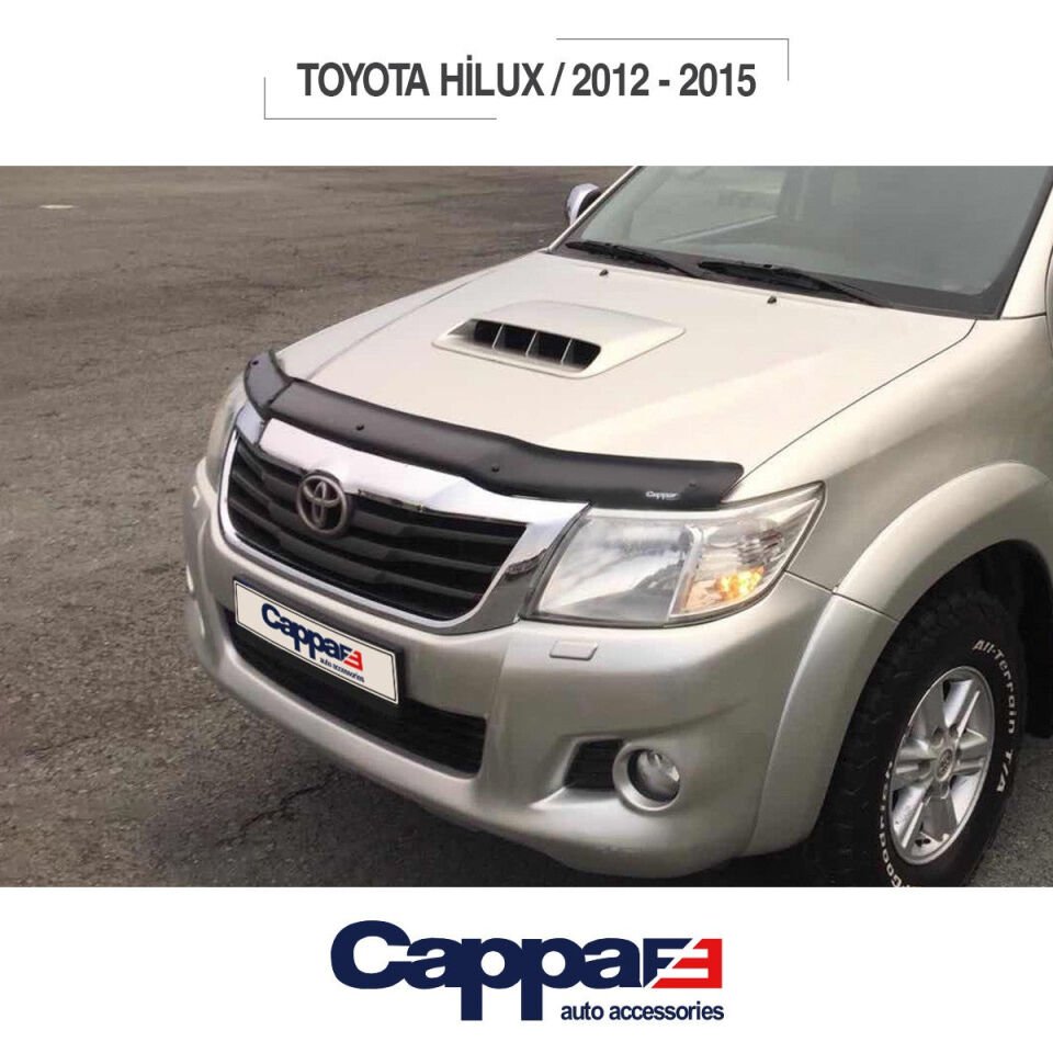 Toyota Hilux 2012-2015 Yıl Aralığı Uyumlu Kaput Rüzgarlığı 4mm