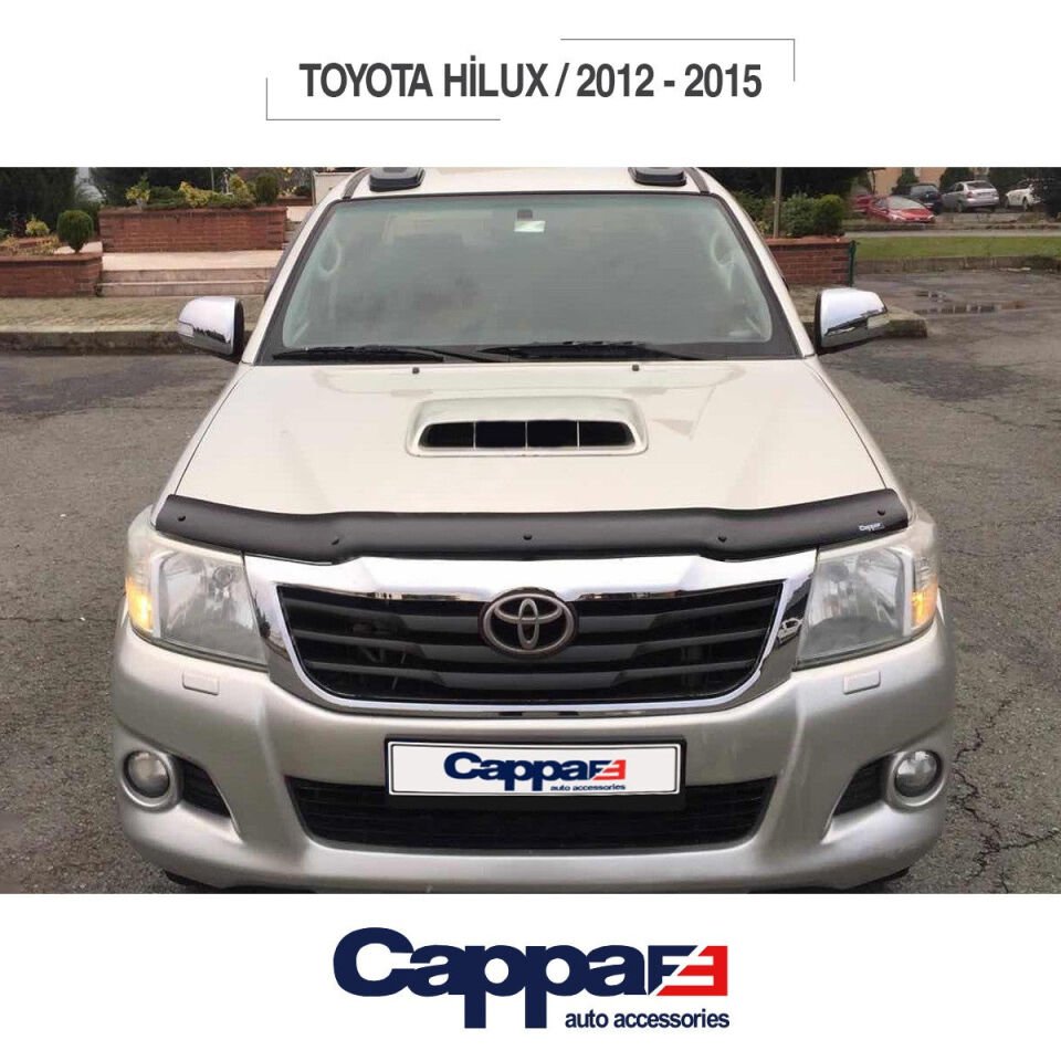 Toyota Hilux 2012-2015 Yıl Aralığı Uyumlu Kaput Rüzgarlığı 3mm
