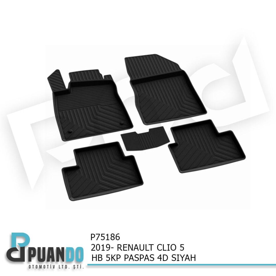 2019- RENAULT CLIO 5 HB 5KP PASPAS 4D SIYAH