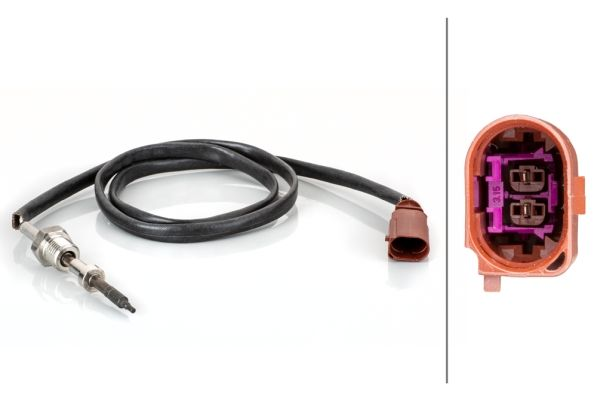 VOLKSWAGEN GOLF7-A3-LEON-OCTAVIA 13- EGZOZ SICAKLIK SENSÖRÜ 04L906088E M.MARELLI