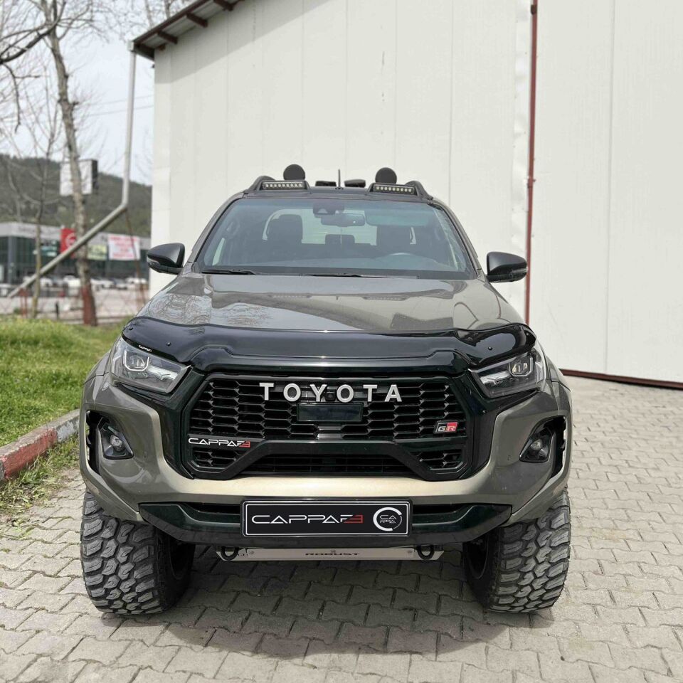 Toyota Hilux 2021- Yılı ve Sonrası Uyumlu Kaput Rüzgarlığı 4mm