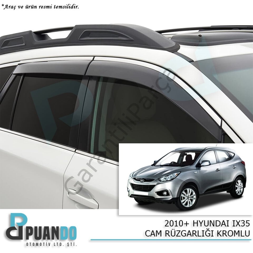 2010+ HYUNDAI IX35 CAM RUZGARLIGI KROMLU