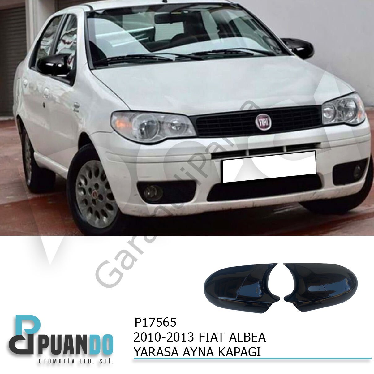 2010-2013 FIAT ALBEA BATMAN YARASA AYNA KAPAGI P.B