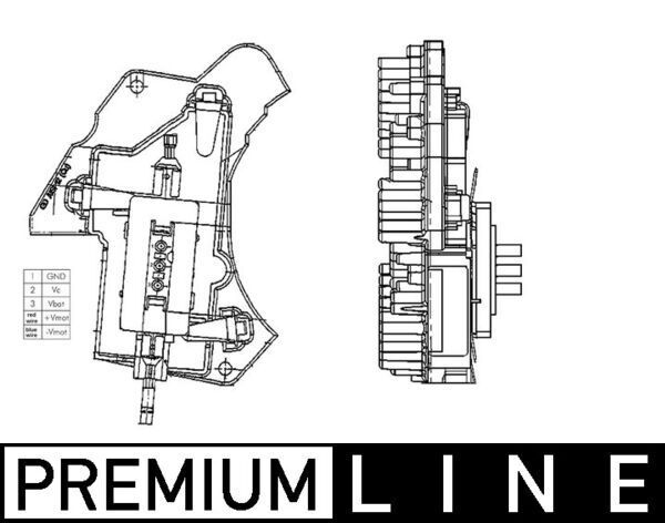 MERCEDES-BENZ W202-208-210 95-02 KLIMA SALTERI A2108700210 BEHR
