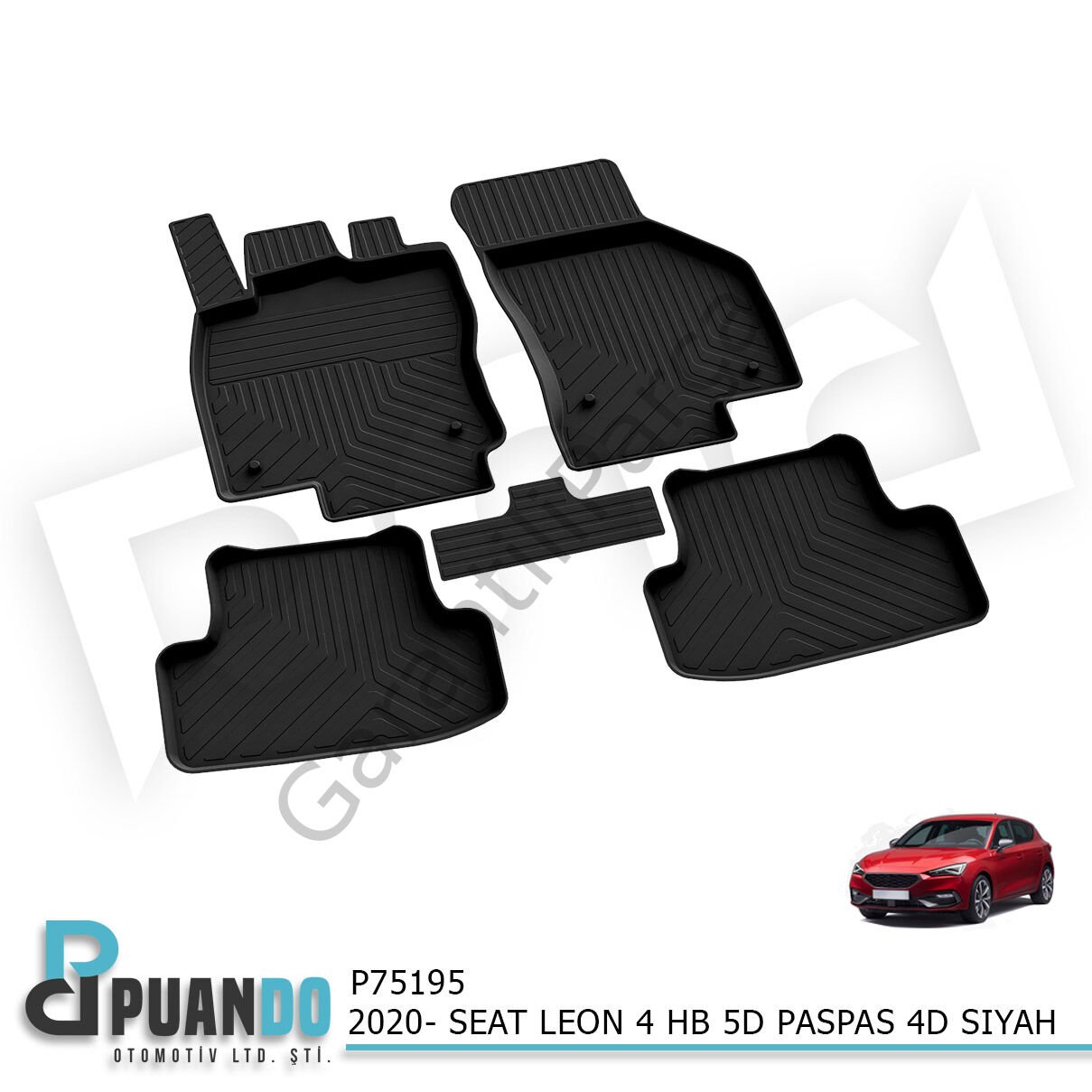2020- SEAT LEON 4 HB 5KP PASPAS 4D SIYAH