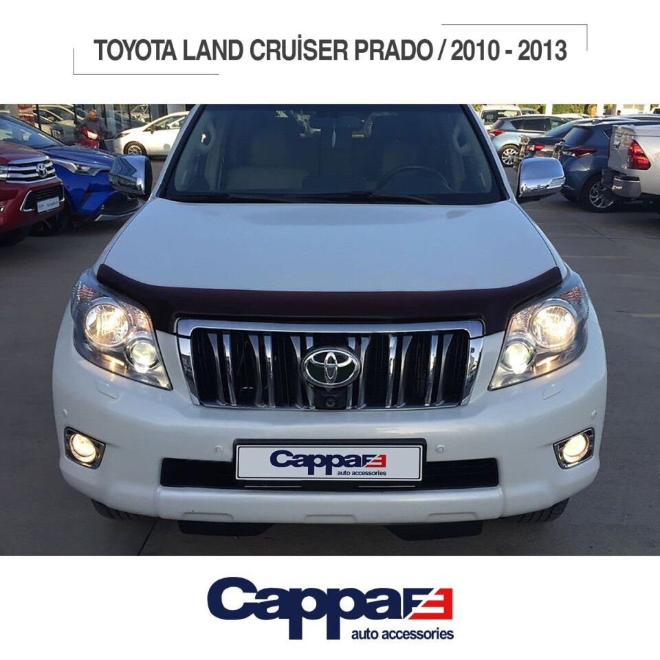 Toyota Land Cruiser Prado 2010-2013 Yıl Aralığı Uyumlu Kaput Rüzgarlığı 3mm