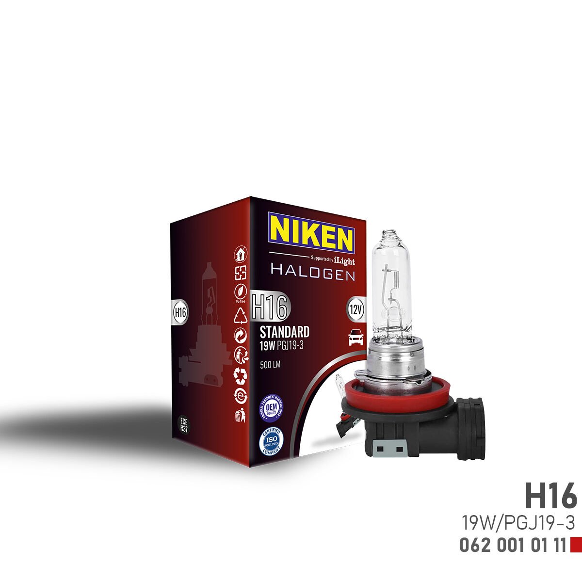 NIKEN H18 65W HALOJEN AMPUL PY26d-1 (12V)