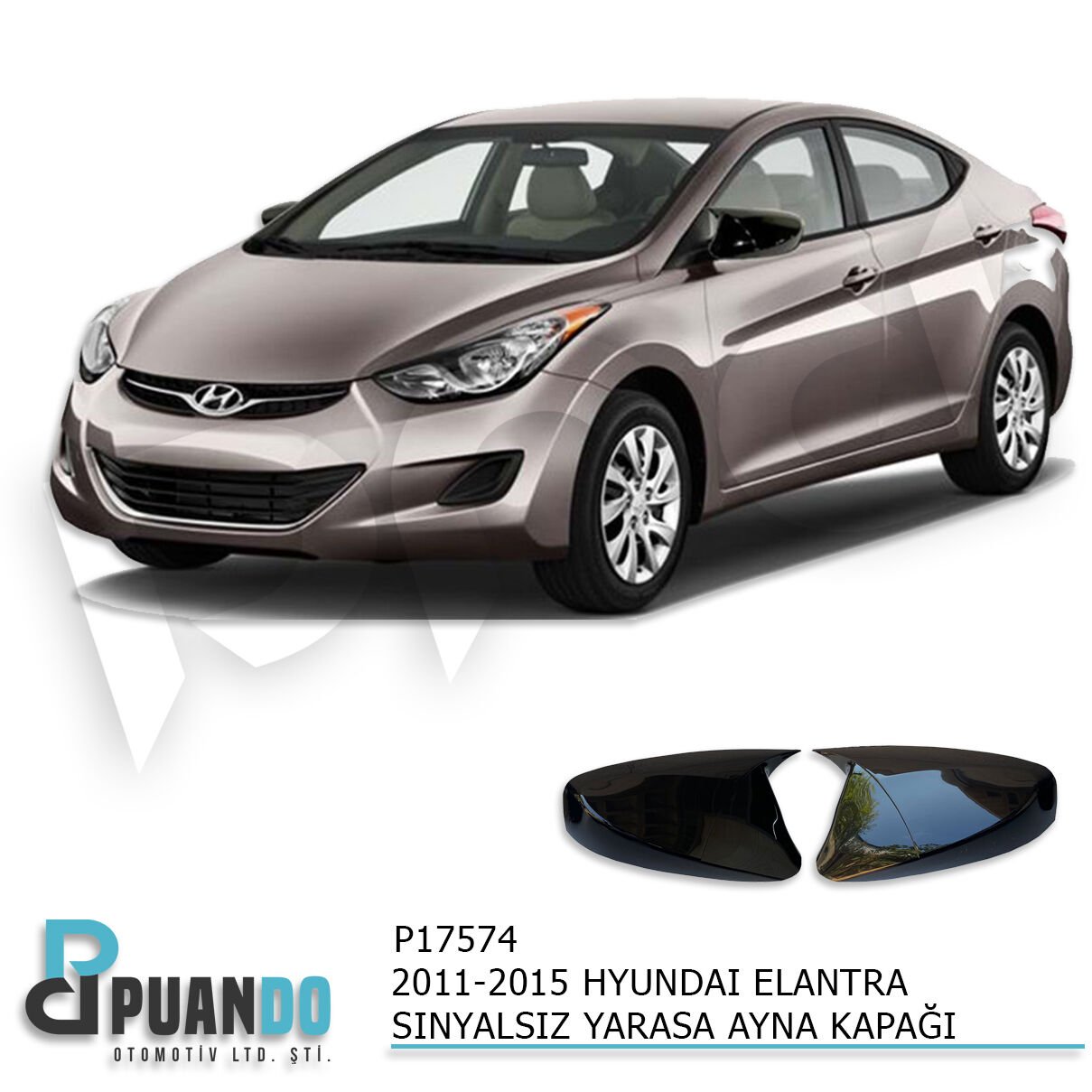 2011-2015 HYUNDAI ELANTRA BATMAN YARASA AYNA KAPAG