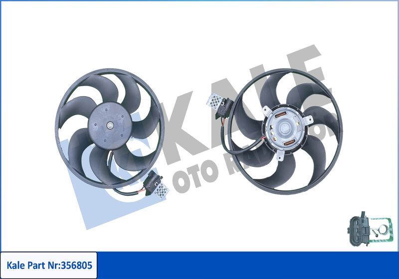 OPEL ASTRA H ZAFIRA B 04- KLIMA FAN MOTORU 1341378 KALE