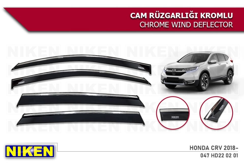 KIA CEED 2018- KROMLU CAM RÜZGARLIĞI 4LÜ