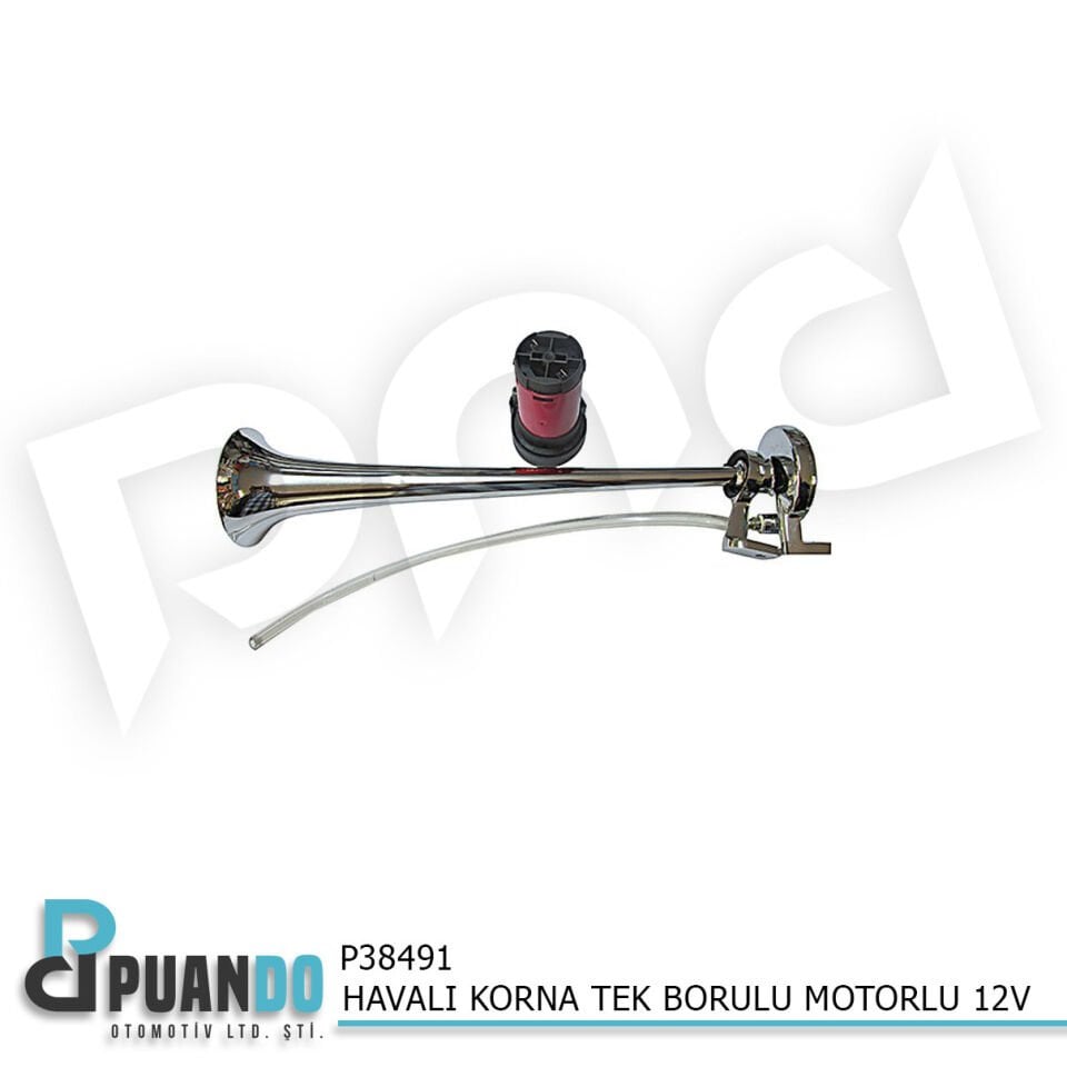 HAVALI KORNA TEK BORULU MOTORLU 12V