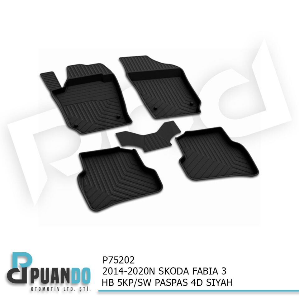 2014-2020N SKODA FABIA 3 HB 5KP/SW PASPAS 4D SIYAH