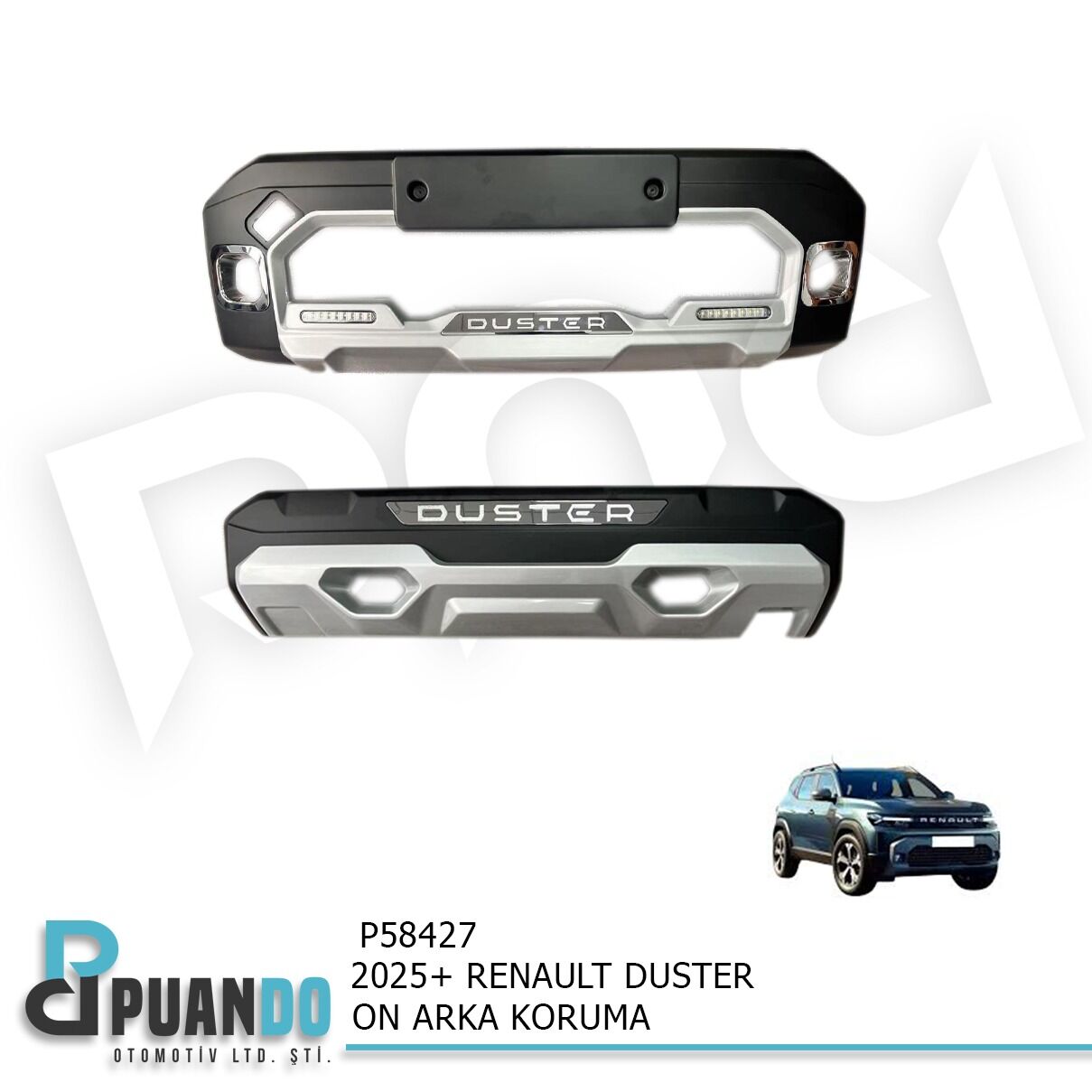 2025+ RENAULT DUSTER ON ARKA KORUMA