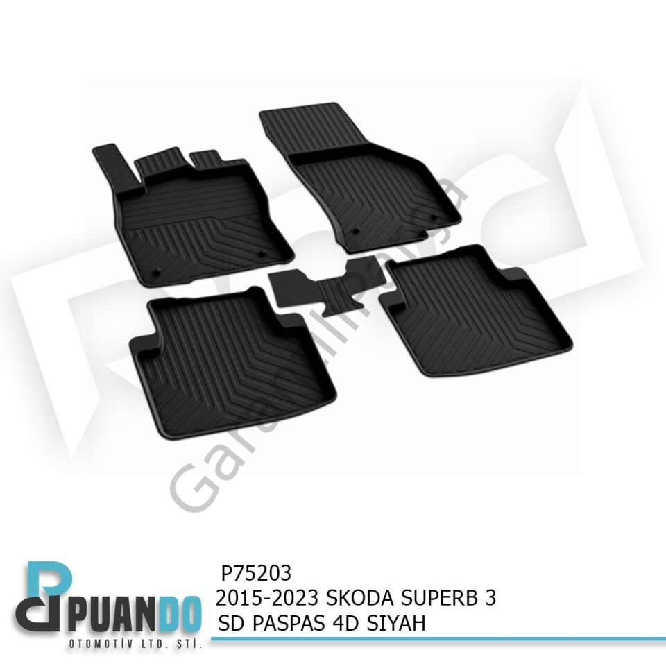 2015-2023 SKODA SUPERB 3 SD PASPAS 4D SIYAH