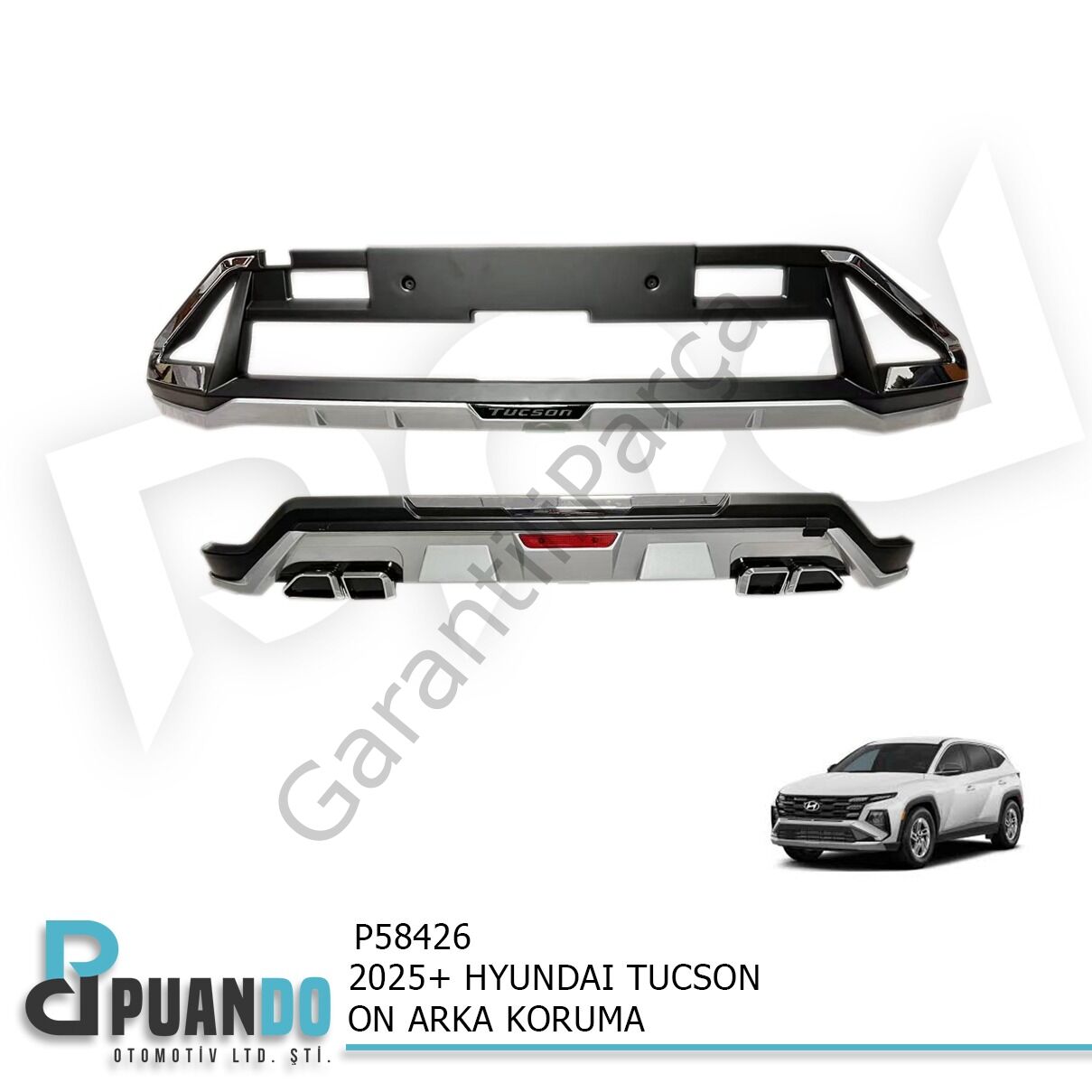 2024+ HYUNDAI TUCSON ON ARKA KORUMA