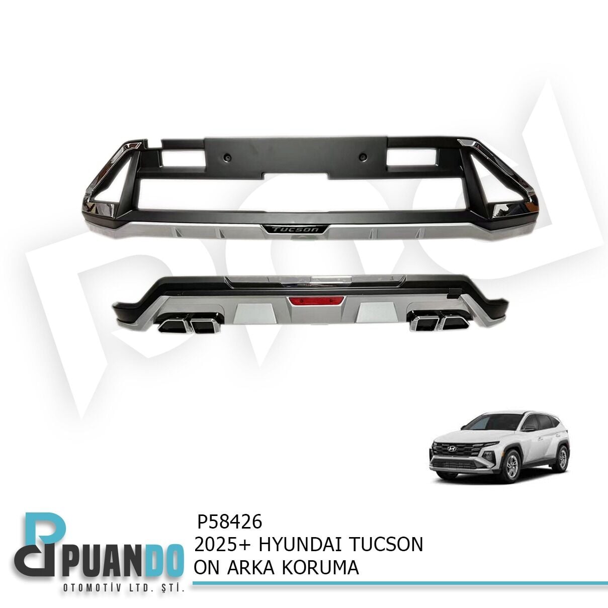 2024+ HYUNDAI TUCSON ON ARKA KORUMA