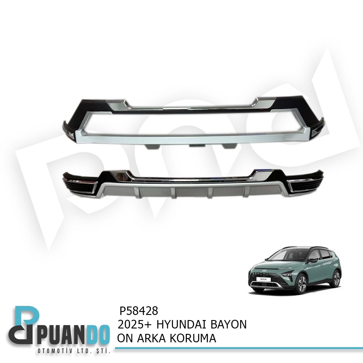 2025+ HYUNDAI BAYON ON ARKA KORUMA