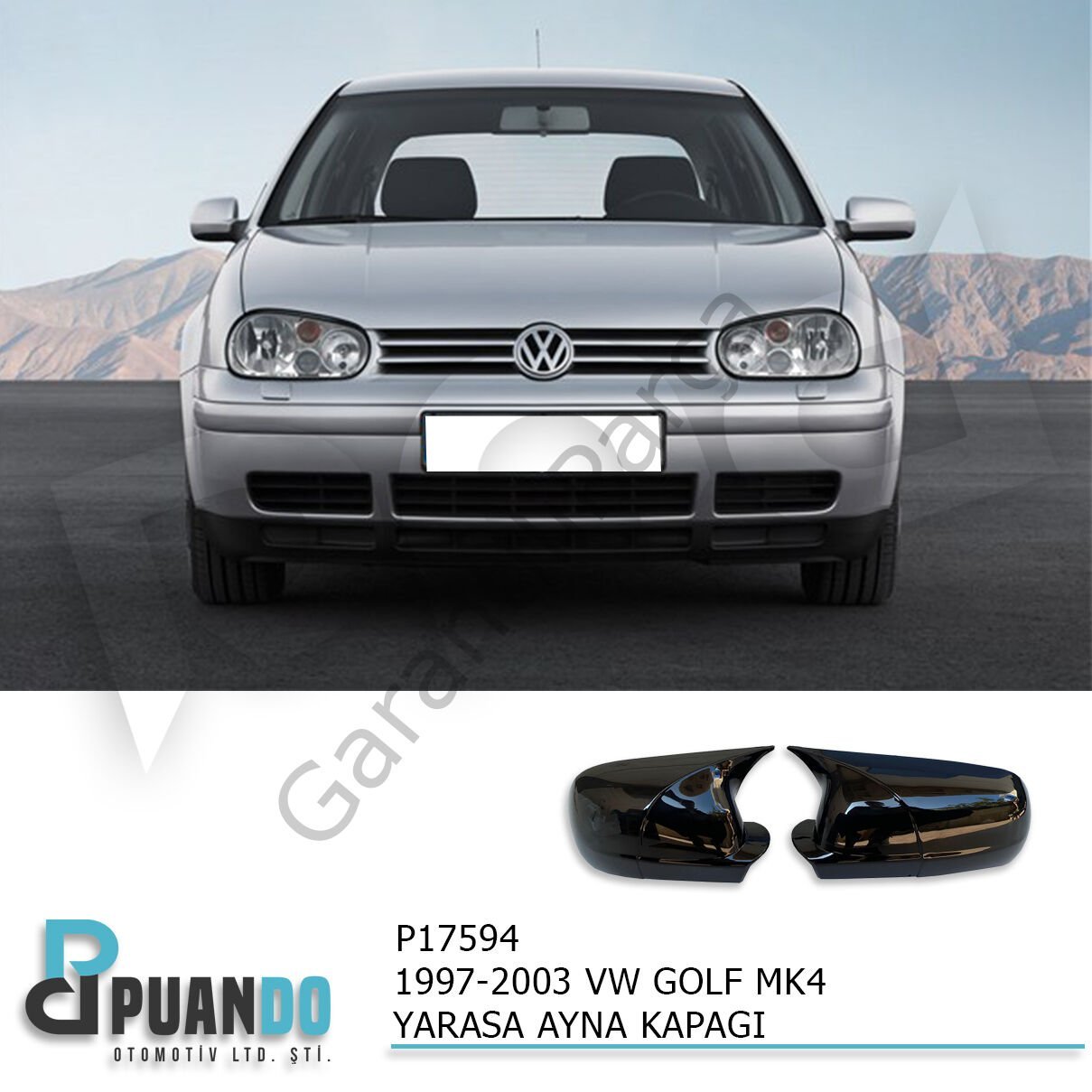 1997-2003 VOLKSWAGEN GOLF 4 BATMAN YARASA AYNA KAP